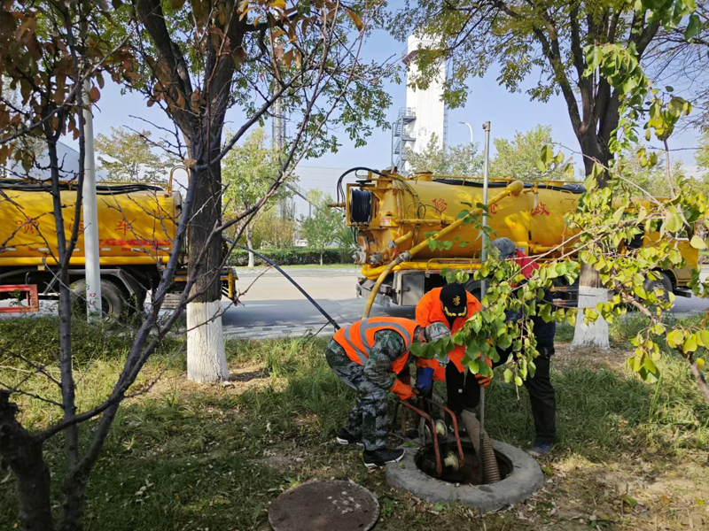 沿江厂区管道清洗